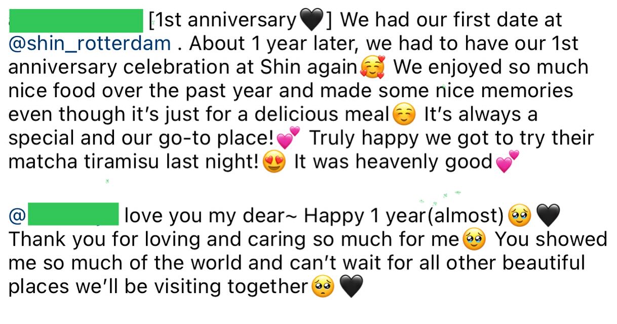 This is all I wanted why I made SHIN🥹

When we lived in #shanghai we had one special restaurant that tony always brought me for #date
Anniversary, friends and family we had many of memories at that restaurant are still living in my heart🥰
(At that moment who thought we start restaurant business)

So for me SHIN is not only restaurant!
#Space that can share many of happy times sometimes sad or anger…that all turn to our memories🥰🥰
Beside good taste food and drink are making us happier😉

Took some times, many of trials and errors 
But SHIN 2024 is really different and all I wanted☺️

Wishing we can provide #love good time to many guests and that turns to wonderful memories in their life🩷🌸🩷🌸🩷

Life is beautiful🌸🌸🌸🌸
Trust is the most important to our life 🩷🩷🩷🩷

#feeljapanatshin 
#traditionaljapaneseflavors 
#japaneserestaurant 
#rotterdamrestaurant 
#rotterdam 
#datenight 
#love 
#trust